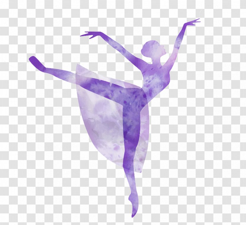 Ballet Dancer Silhouette - Frame Transparent PNG