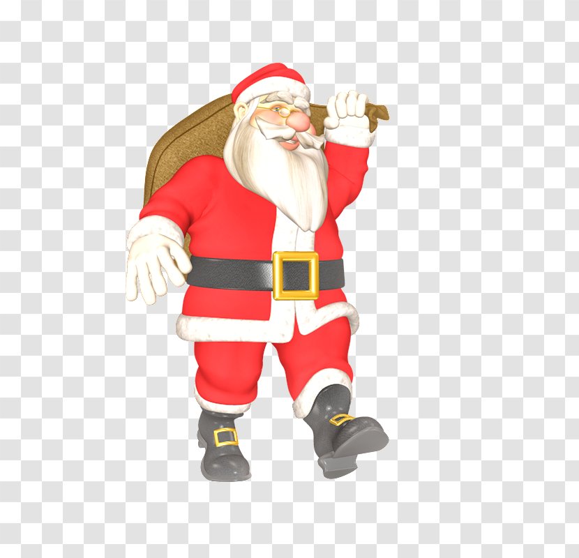 Santa Claus Ded Moroz Snegurochka Christmas Ornament New Year Tree Transparent PNG