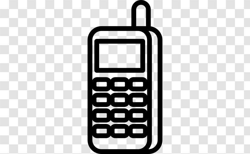 Feature Phone Vector Graphics Mobile Phones - Cartoon Telephone Transparent PNG