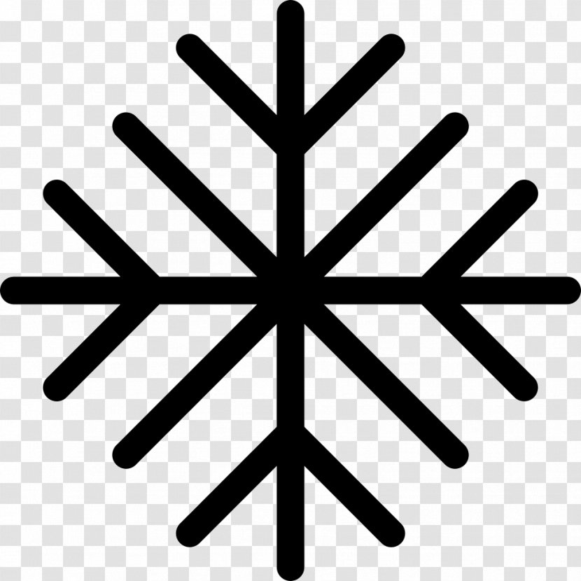 Air Conditioning Vector Graphics Clip Art - Snowflake Transparent PNG