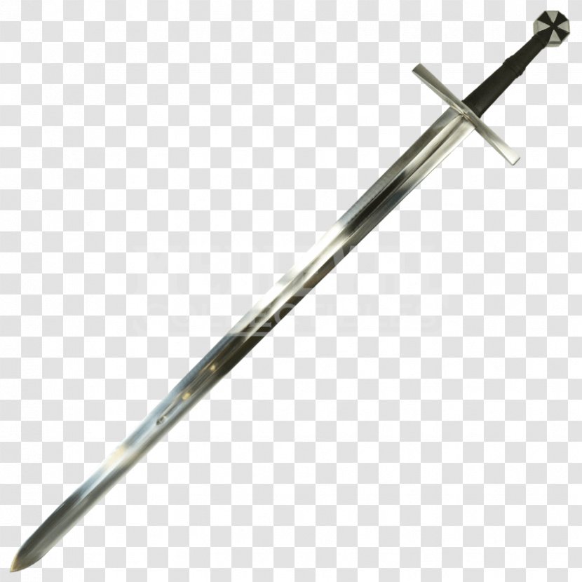 Middle Ages Crusades King Arthur Excalibur Knightly Sword - Throwing Transparent PNG