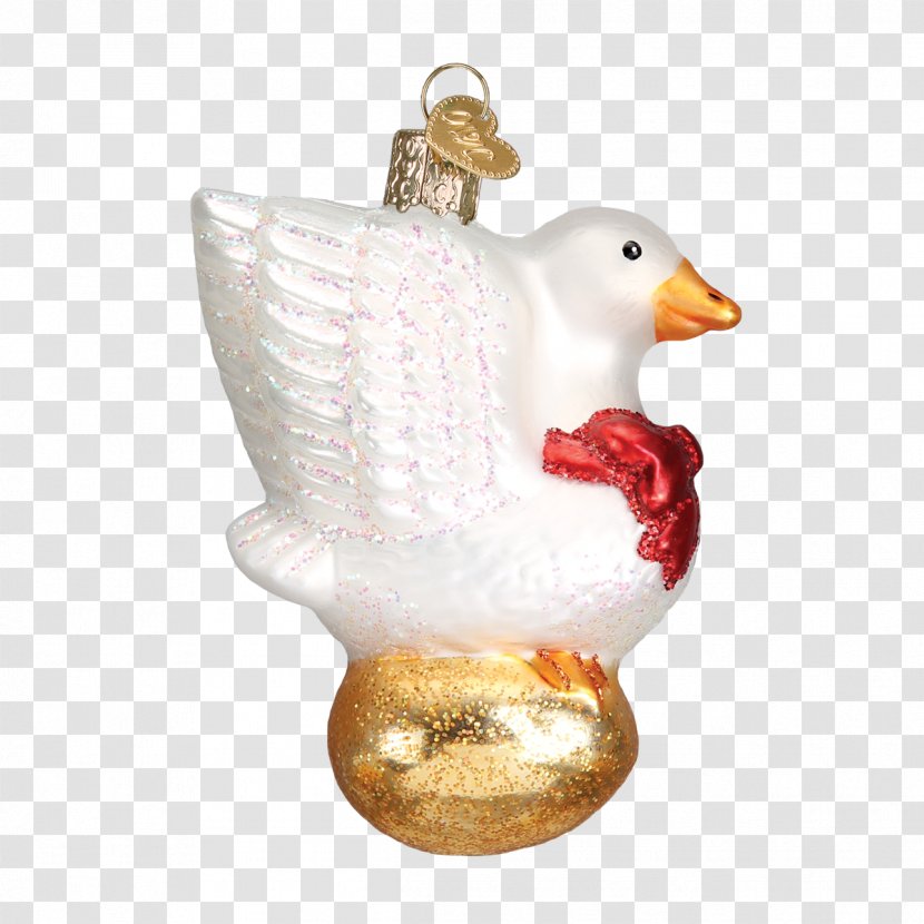 Christmas Ornament Duck Golden Goose Deluxe Brand - Newsletter Transparent PNG