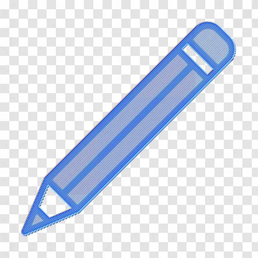 Pencil Icon Office Stationery Icon Transparent PNG