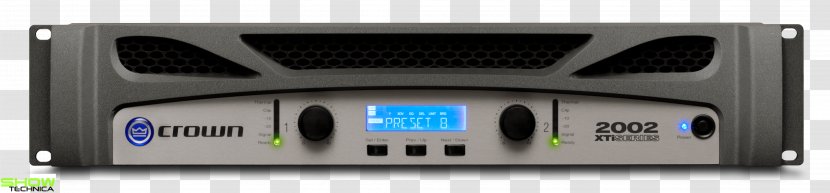 Audio Power Amplifier Crown Gain - Electronics Accessory Transparent PNG