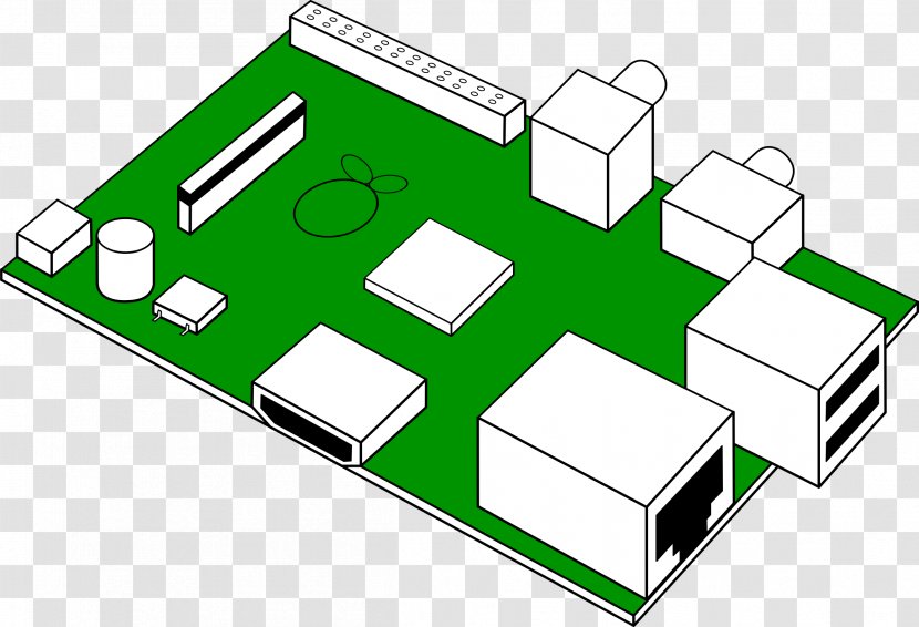 Printed Circuit Board Electronic Clip Art - Brand - Cliparts Transparent PNG