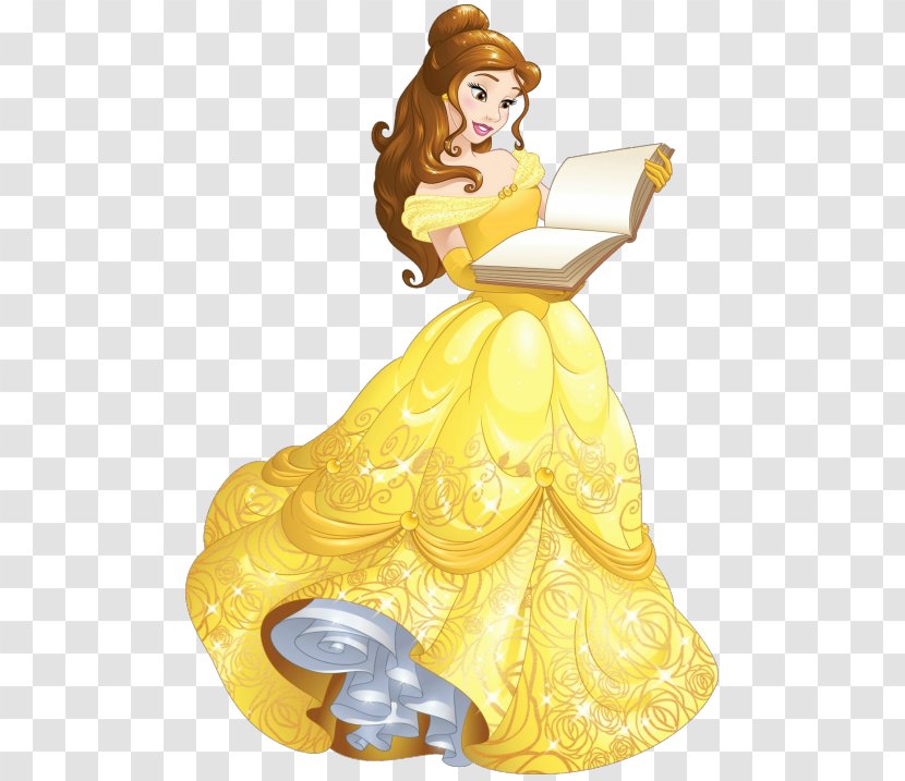 Belle Beast Princess Aurora Ariel Rapunzel - Figurine - Transparent Transparent PNG