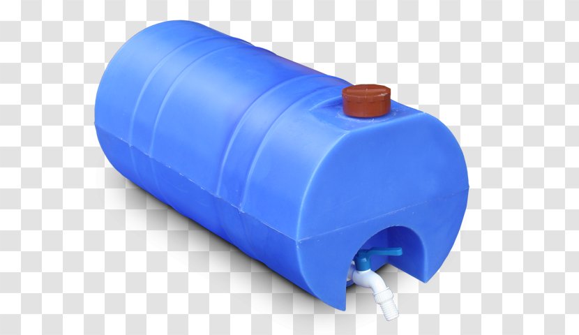 Water Tank Plastic Storage Drinking - Cylinder Transparent PNG