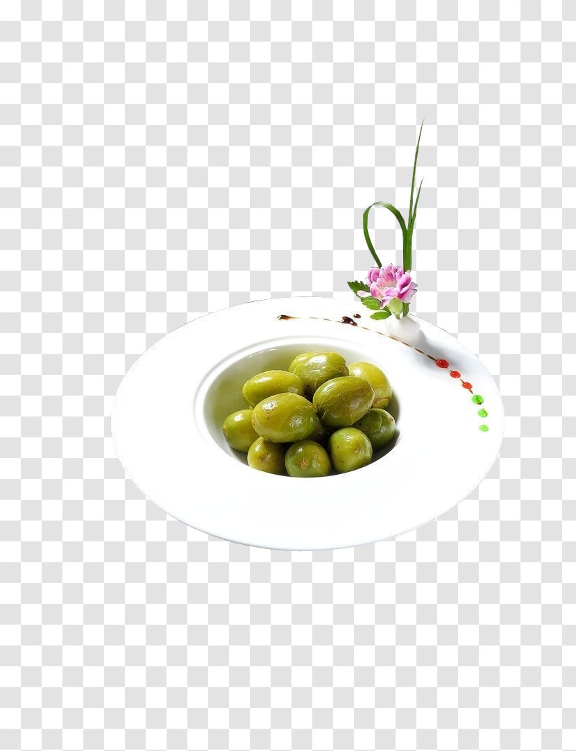 Olive Ingredient Yellow - Dishware - Delicious Olives Transparent PNG