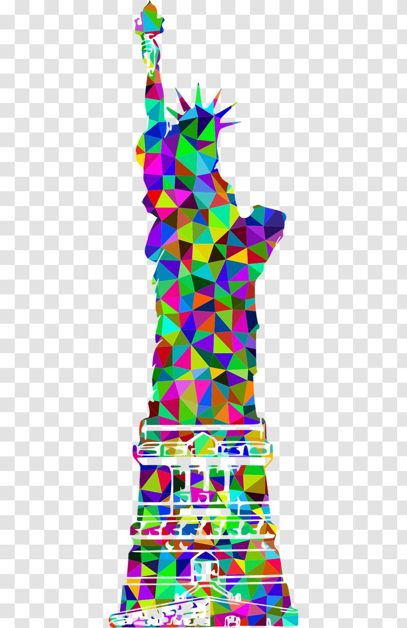 Statue Of Liberty Landmark Clip Art - Sculpture Transparent PNG