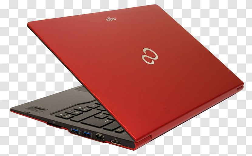 Netbook Fujitsu LIFEBOOK U772 Laptop - Red Transparent PNG