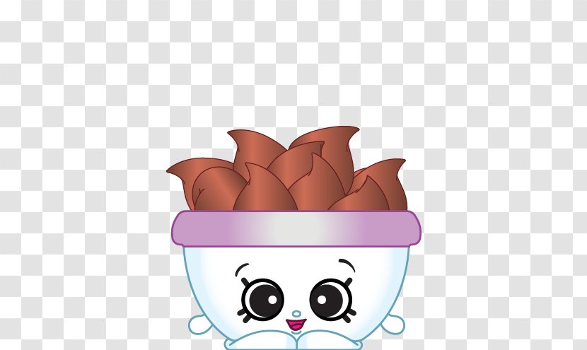 Chocolate Chip Cookie Bar Ice Cream Shopkins - Silhouette - Choco Chips Transparent PNG