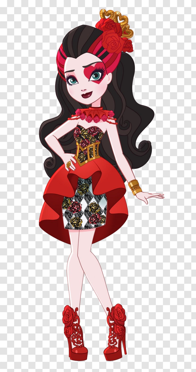 Queen Of Hearts Ever After High Doll Alice's Adventures In Wonderland Monster Transparent PNG