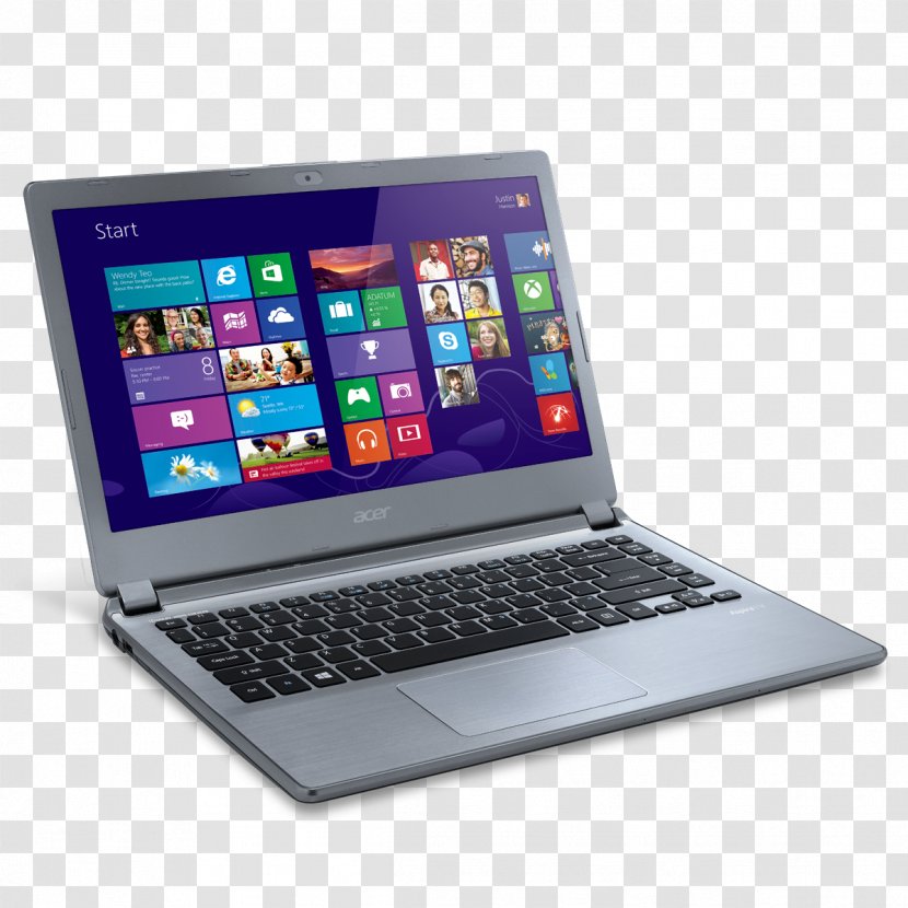 Laptop Acer Aspire Computer Samsung Galaxy - Multimedia Transparent PNG