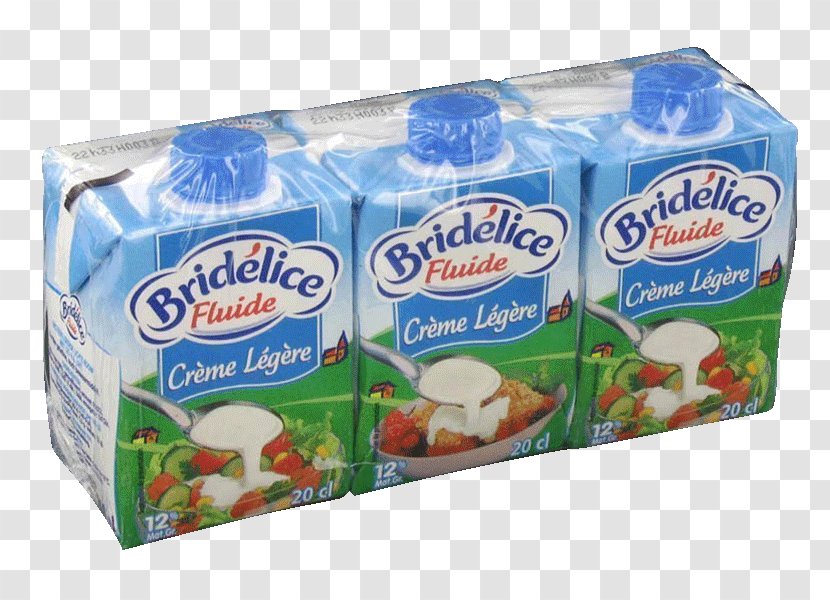 Dairy Products Crème Fraîche Flavor - Cr%c3%a8me Fra%c3%aeche - Bridel Transparent PNG