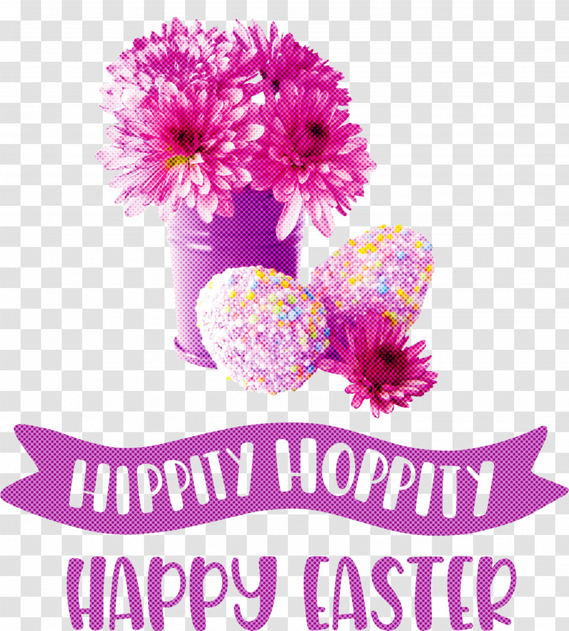 Hippity Hoppity Happy Easter Transparent PNG