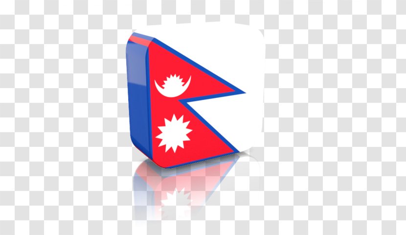 Flag Of Nepal National - Picsart Photo Studio Transparent PNG