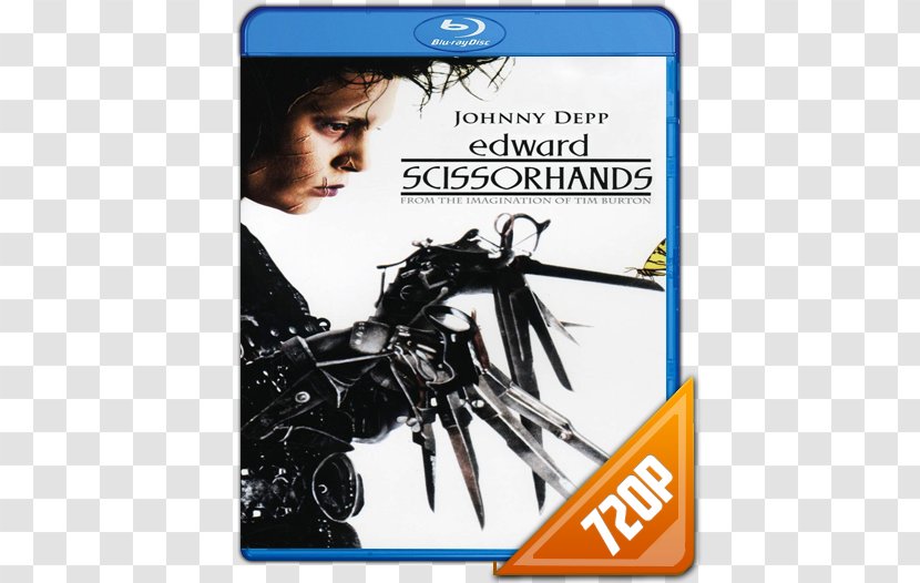 Johnny Depp Edward Scissorhands Blu-ray Disc Film DVD - Technology Transparent PNG