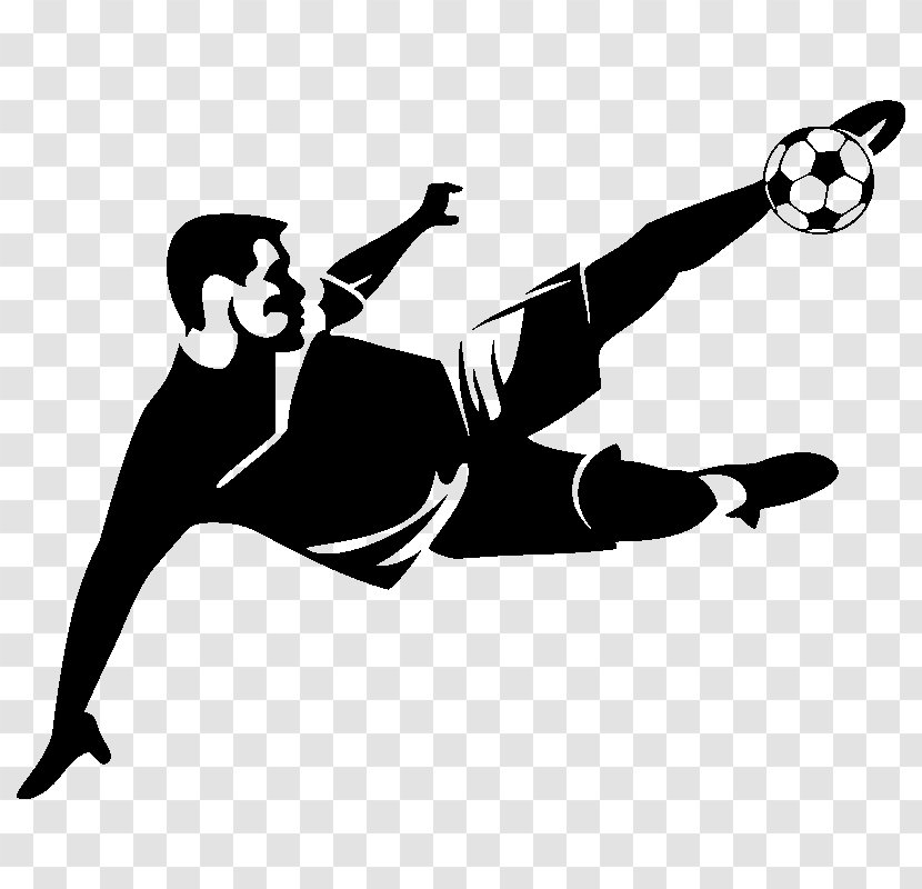 Sticker Football Player Volley Wall Decal - Arm Transparent PNG
