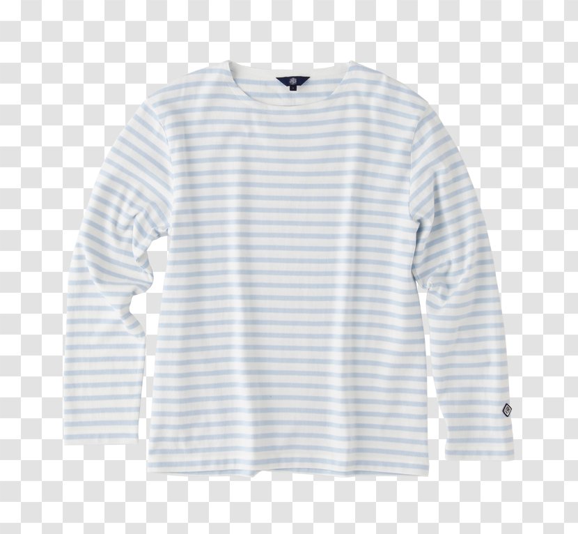 Long-sleeved T-shirt Sweater - Blue Transparent PNG