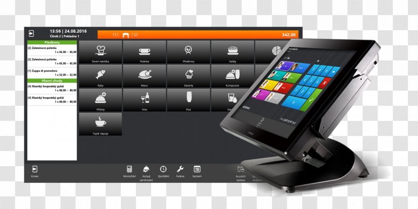 Pokladní Systém Point Of Sale Computer Software Smartphone Handheld Devices - Vice Transparent PNG