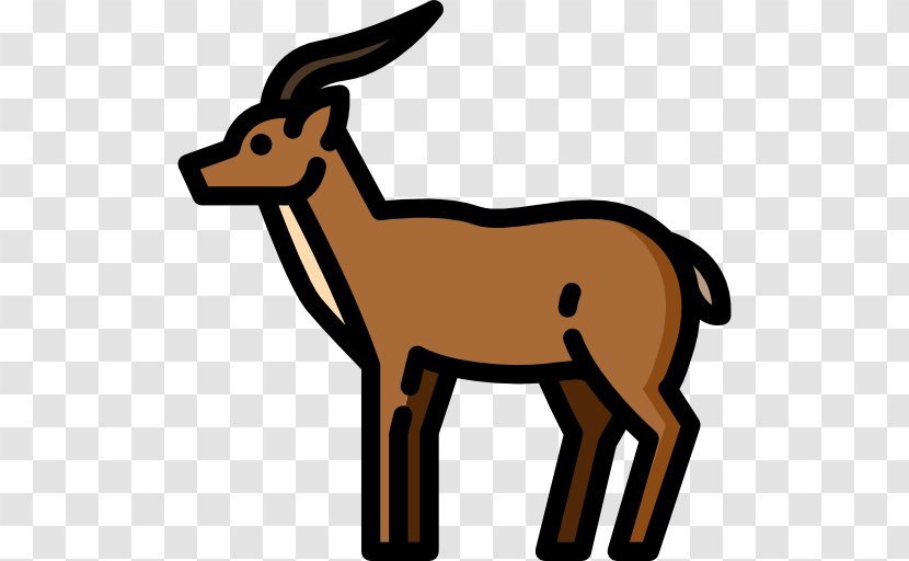 Deer Clip Art Antelope Horn - Animal Transparent PNG