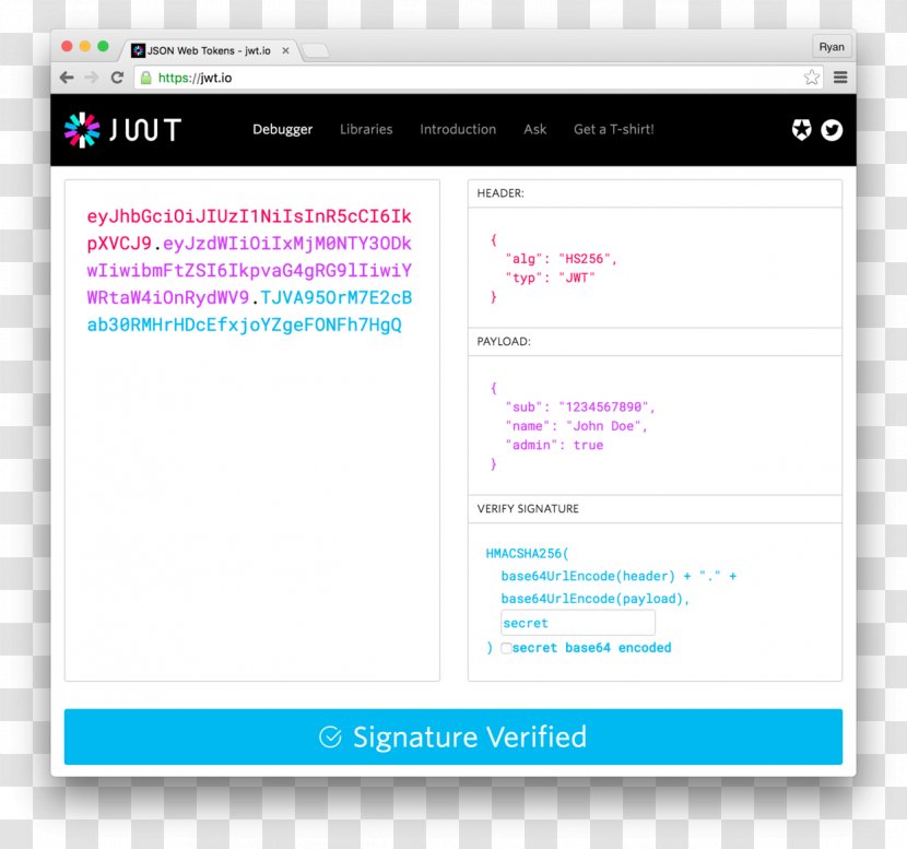 JSON Web Token Security Computer Program Request For Comments - Text - Screenshot Transparent PNG