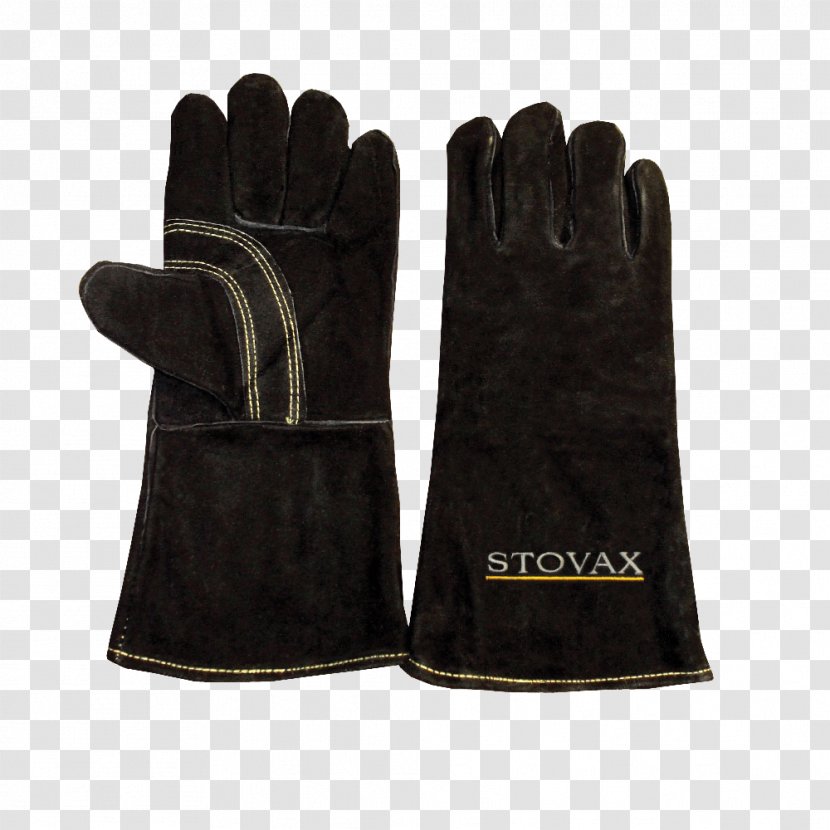 AGA Cooker Glove Clothing Accessories Fireplace Leather - Wood Stoves - Gloved Fist Transparent PNG