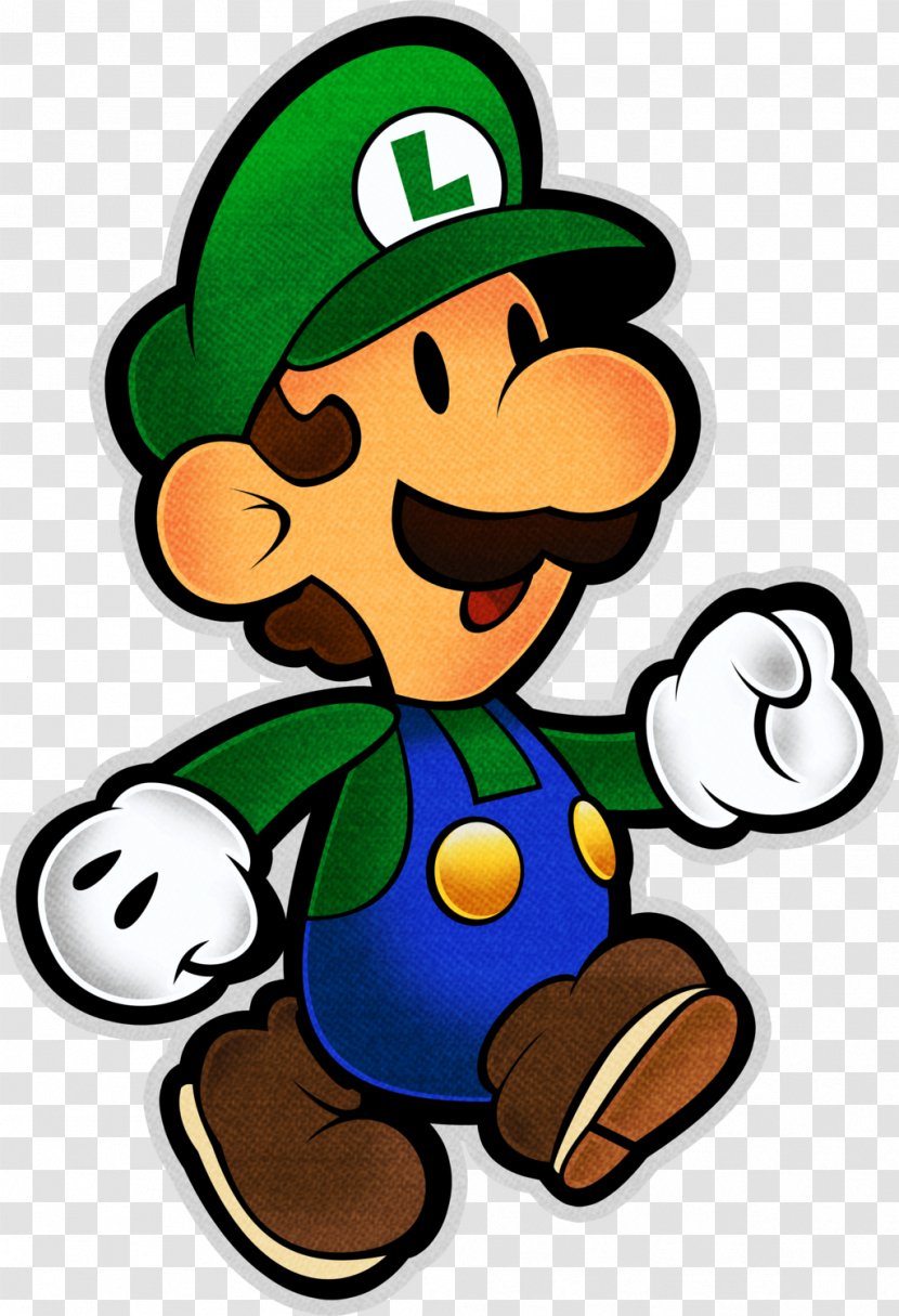 Mario & Luigi: Superstar Saga Paper Jam Super - Headgear - Luigi Transparent PNG