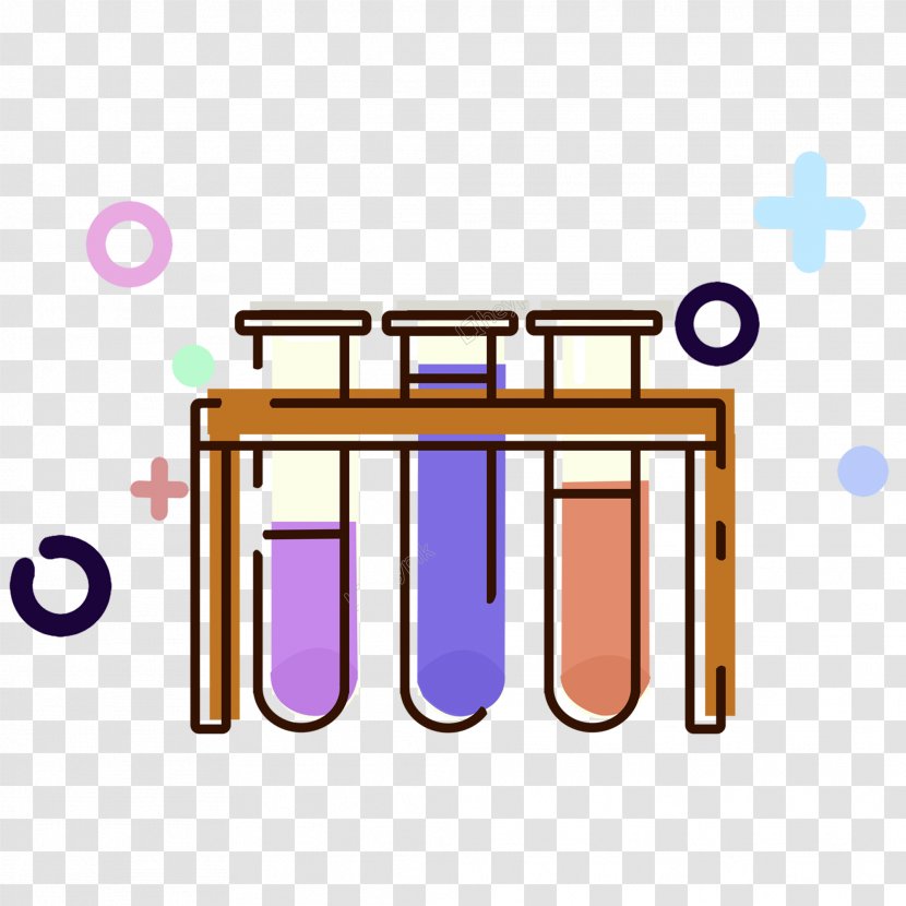 Test Tubes Cartoon Chemistry Science Tube Racks - Midsummer Psd Transparent PNG