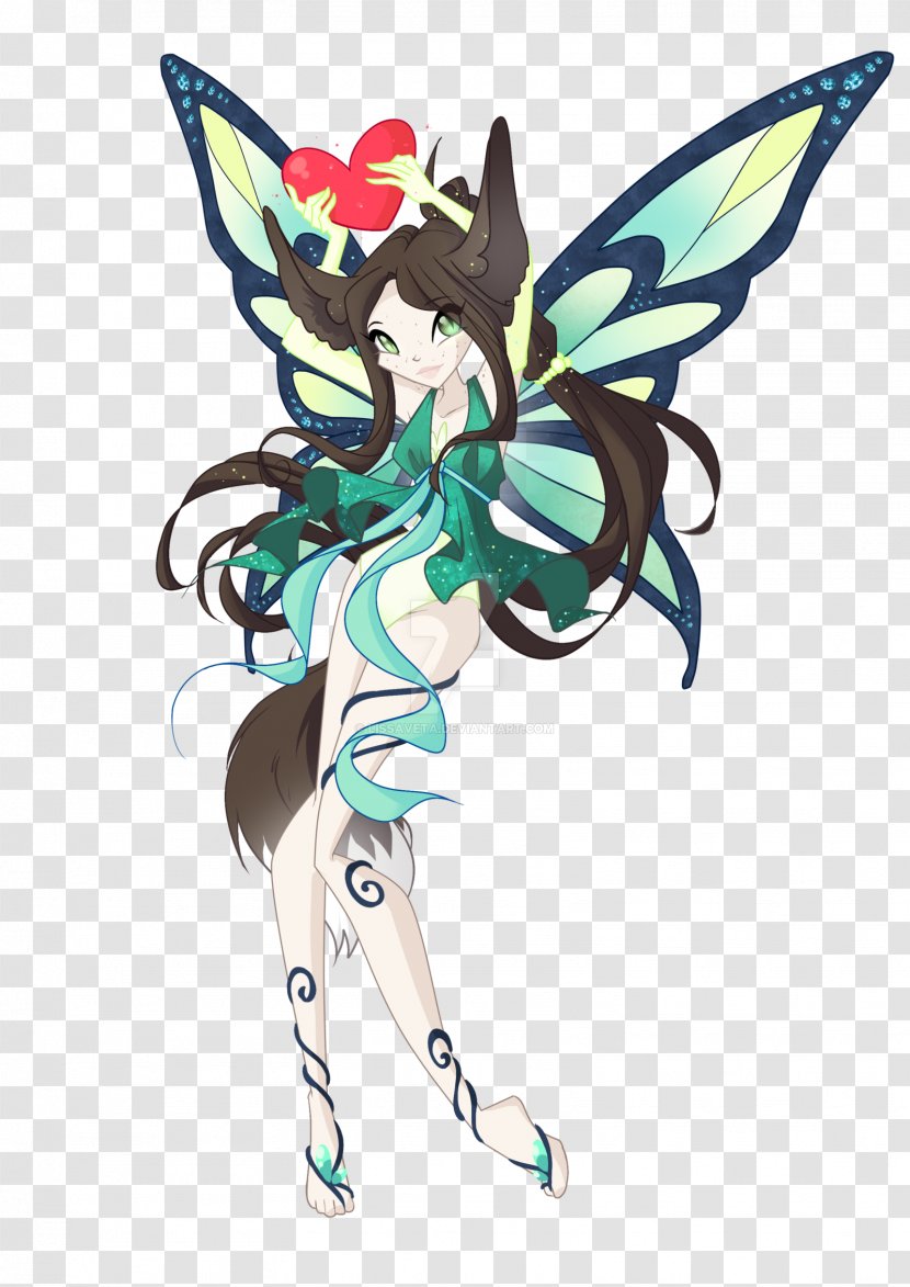 Butterfly Fairy Wing Insect - Cartoon Transparent PNG