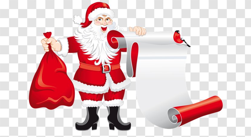 Santa Claus Christmas - Fictional Character Transparent PNG