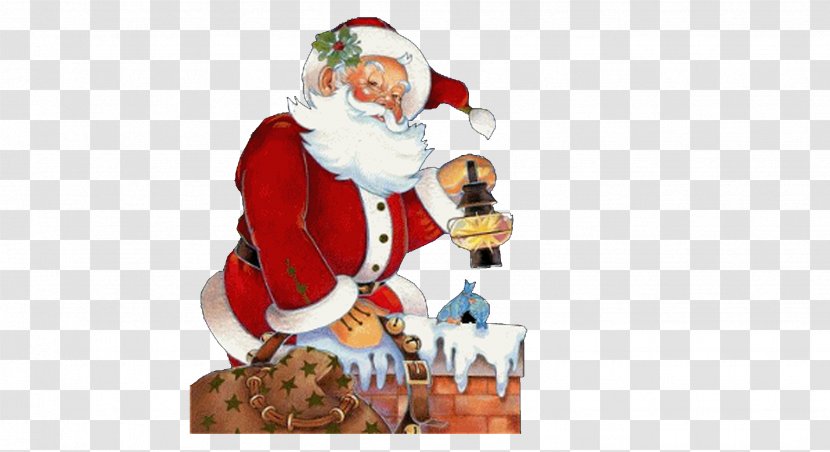 Santa Claus Christmas Saint Nicholas Day Gift - Tree - Giving Gifts Photo Transparent PNG