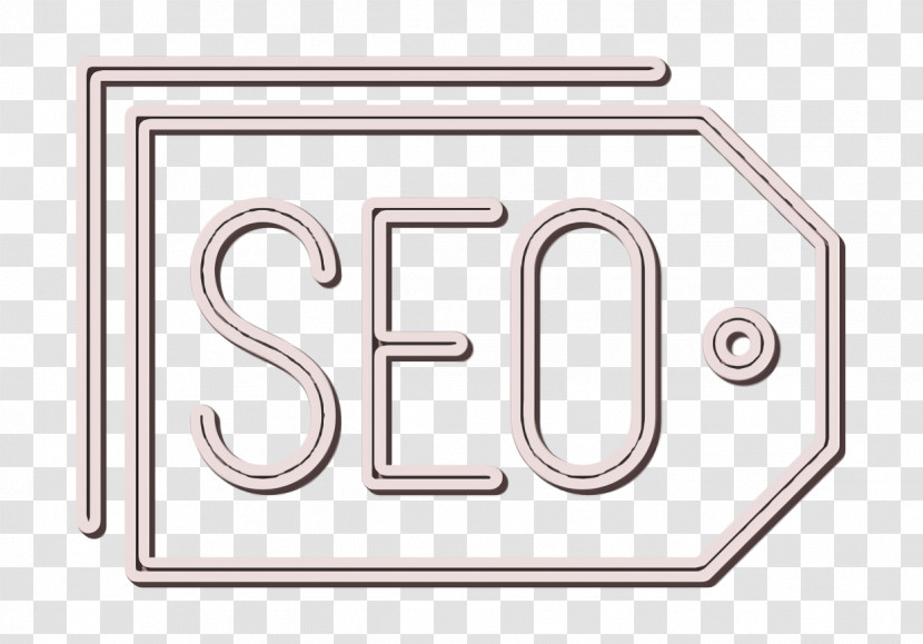 Seo Icon Tags Icon SEO And Online Marketing Elements Icon Transparent PNG