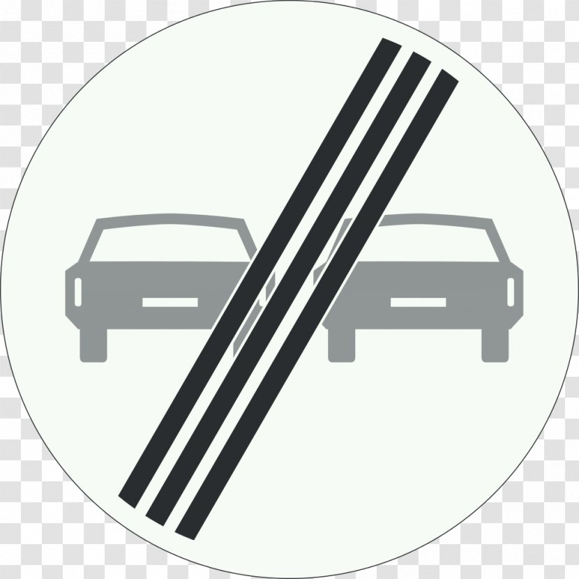Overtaking Traffic Sign Car Road Speed Limit - Vehicle Transparent PNG