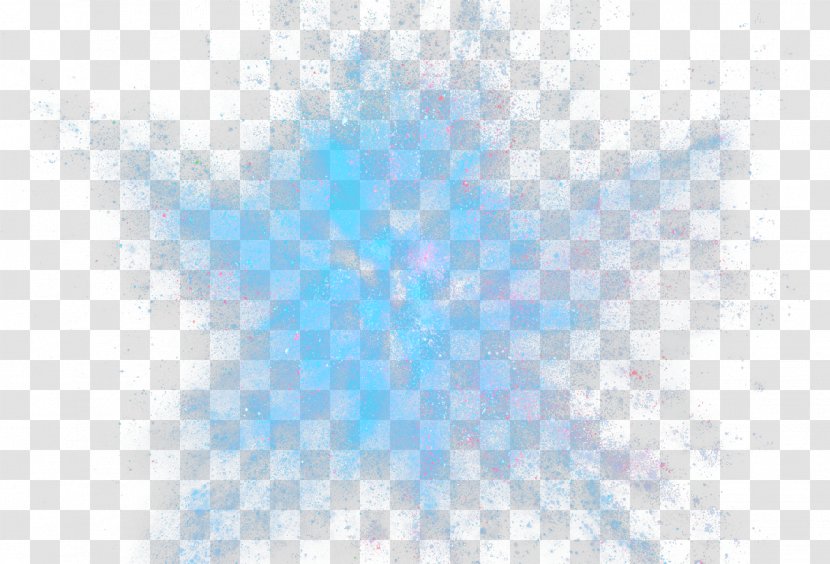 Blue Symmetry Sky Textile Pattern - Women's Explosion Dust Transparent PNG
