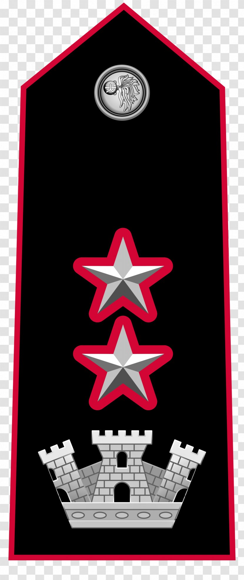 Rank Insignia Of The Carabinieri Military Major Army Officer - Brand Transparent PNG
