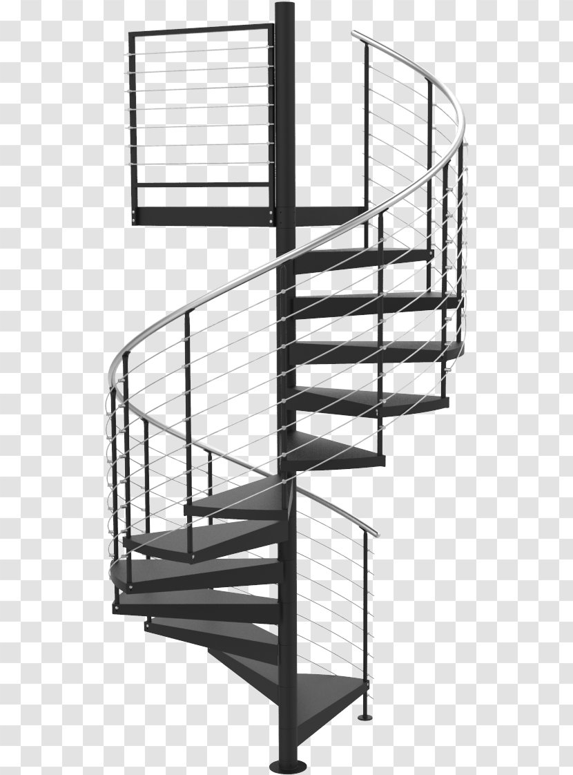 Ladder Cartoon - Handrail - Stairs Architecture Transparent PNG