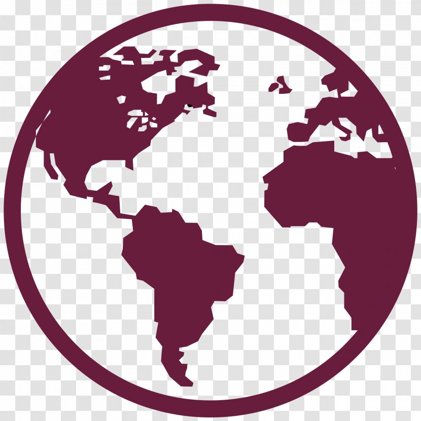 Globe World Map Earth - Area Transparent PNG