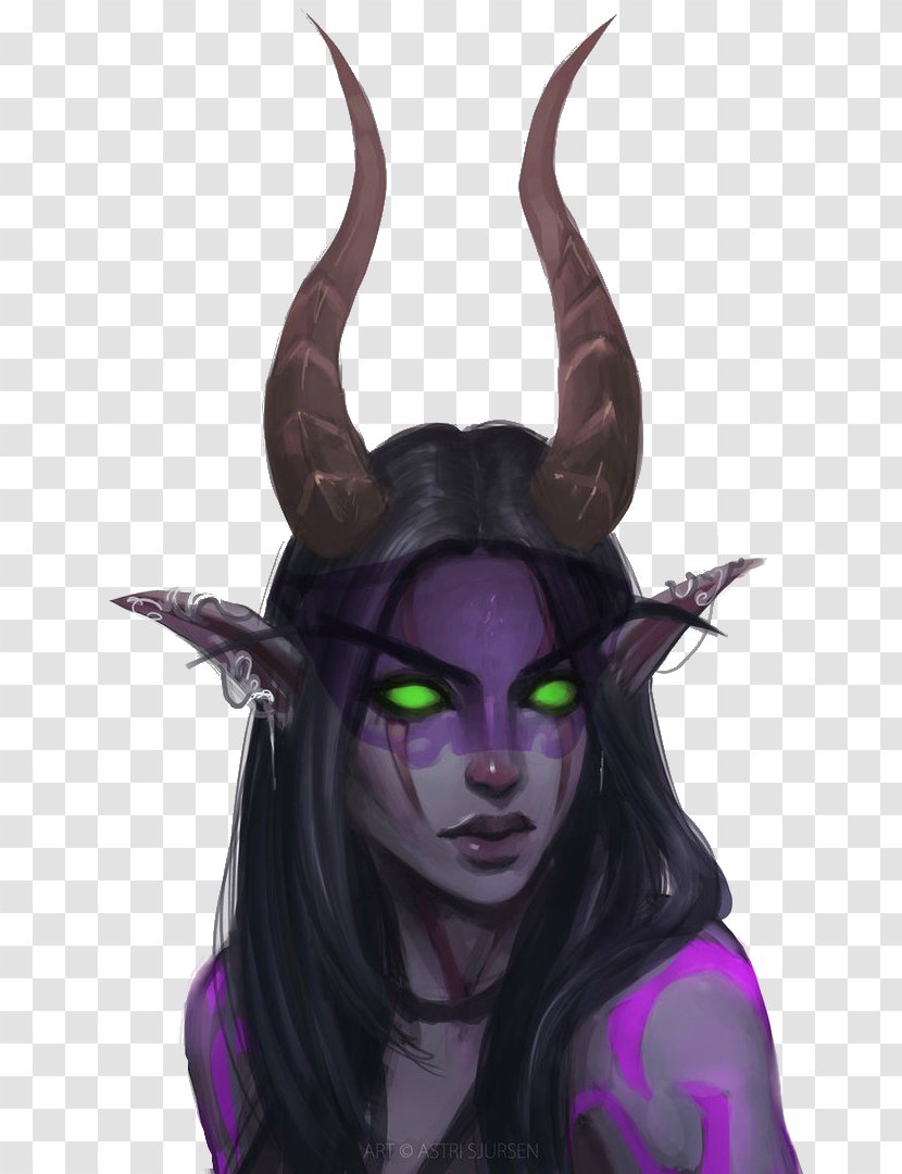Concept Art World Of Warcraft: Legion Drawing Fan - Painting - Demon Transparent PNG