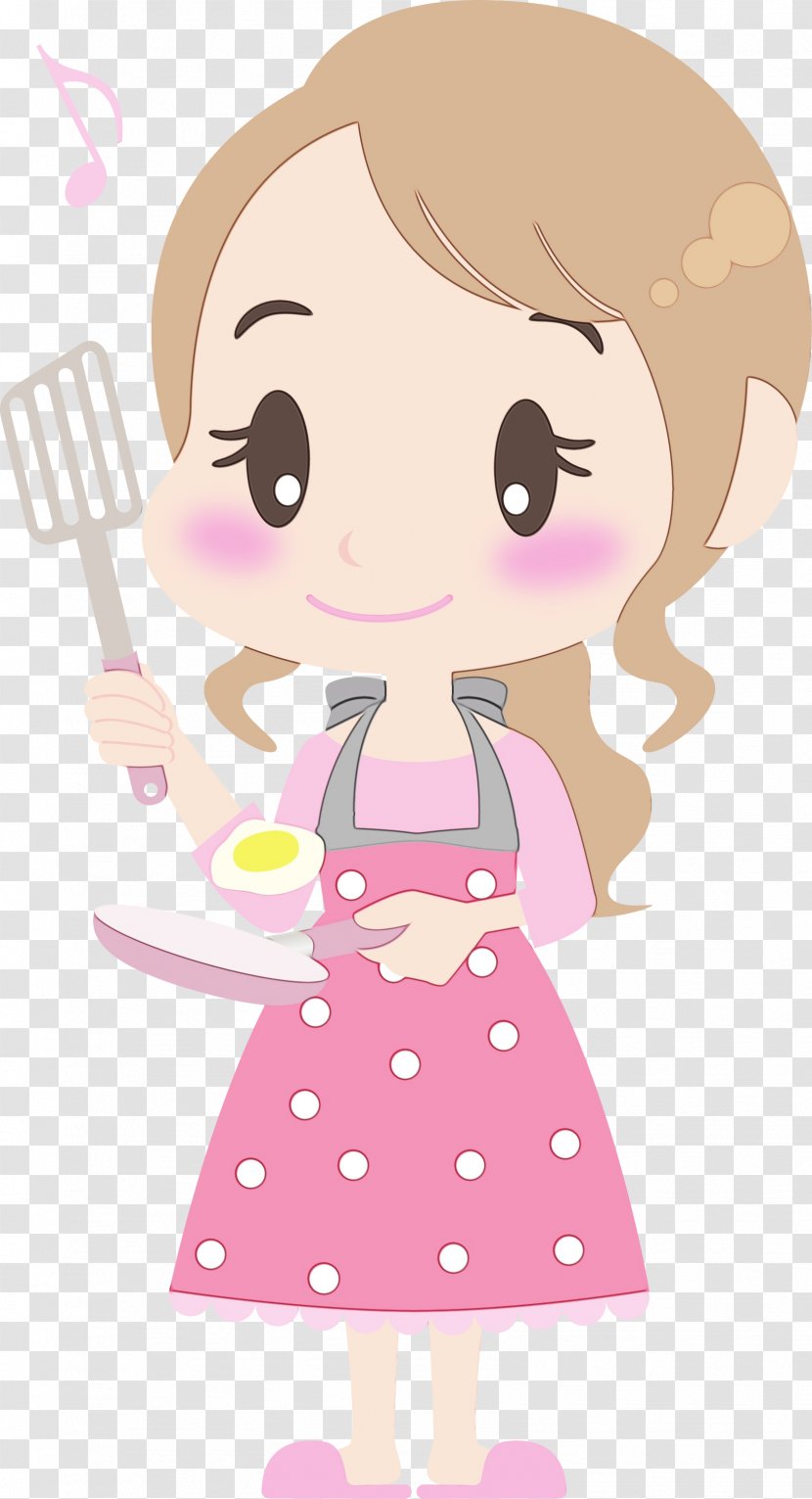 Video Cooking Chef Drawing Silhouette - Wet Ink - Tableware Polka Dot Transparent PNG