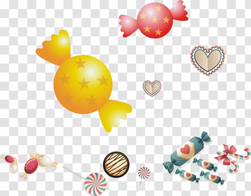 Yellow Food Clip Art - Balloon - Candy Transparent PNG