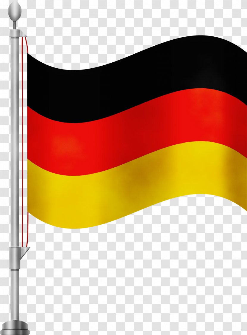 Flag Background - Red - Yellow Transparent PNG