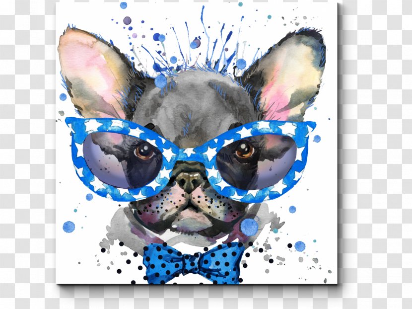 French Bulldog Puppy Chihuahua Canvas - Print Transparent PNG