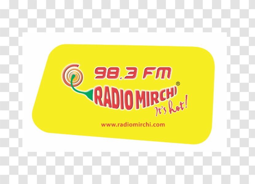 Anna Nagar Radio Mirchi Logo Product Broadcasting - Rectangle Transparent PNG
