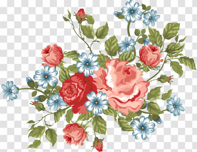 Cut Flowers Floral Design Floristry Garden Roses - Flowering Plant - Flower Print Transparent PNG
