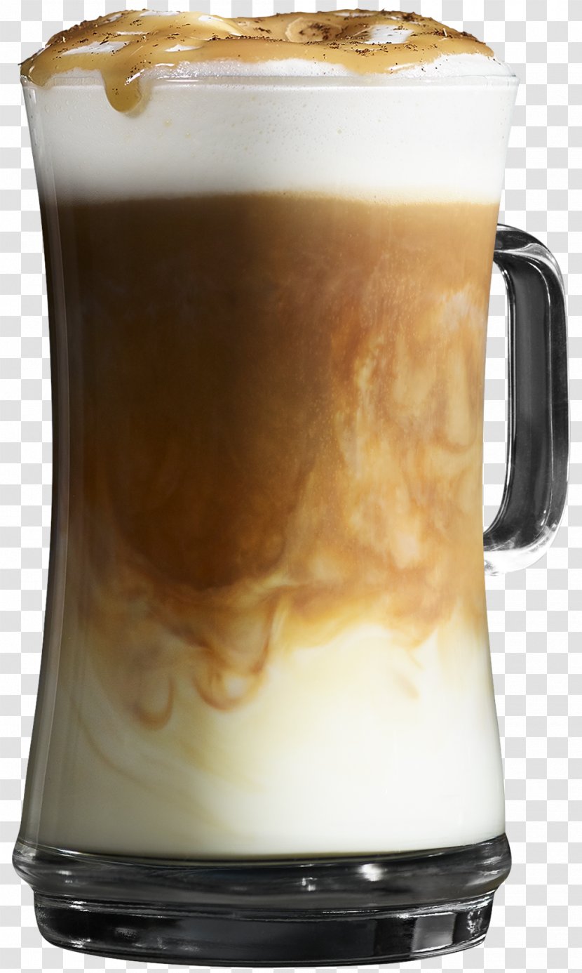 Caffè Macchiato Latte Coffee Espresso - Milk Transparent PNG