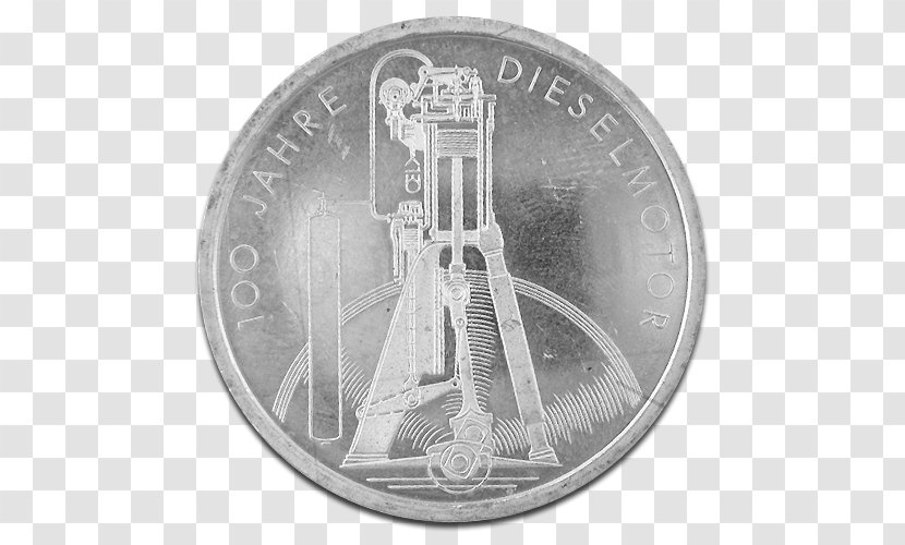 Coin Silver White - Diesel Locomotive Transparent PNG
