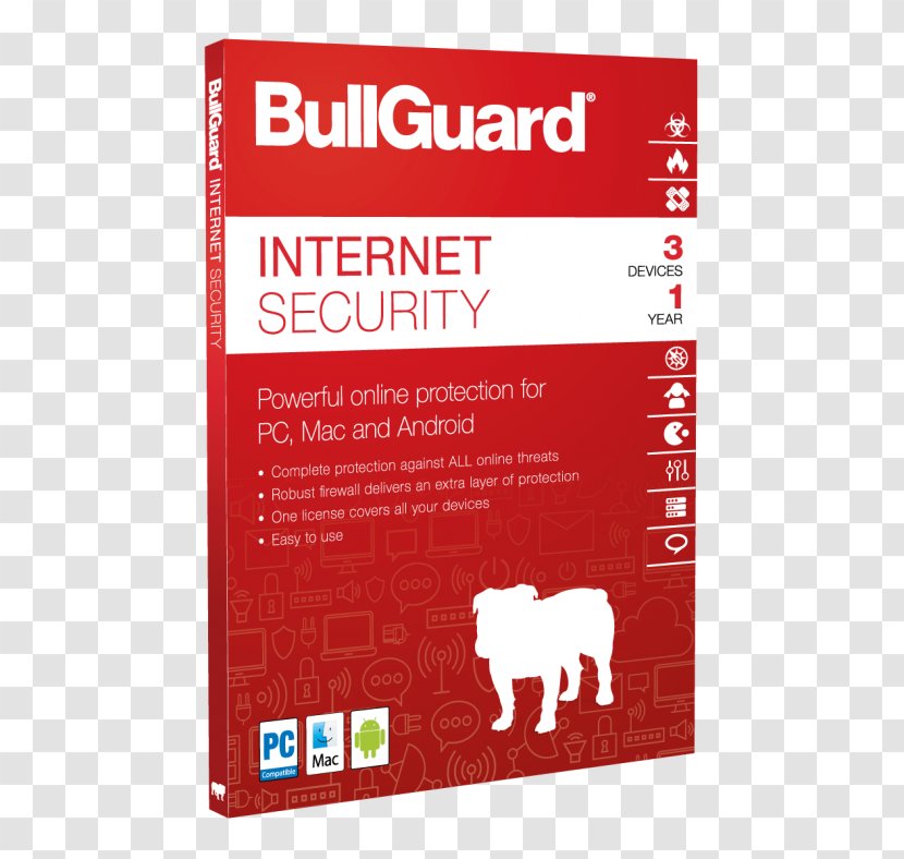 BullGuard Internet Security Computer Software Antivirus Transparent PNG
