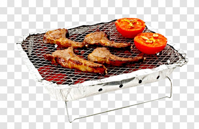 Barbecue Grilling Disposable Grill Food Gridiron - BBQ Transparent PNG
