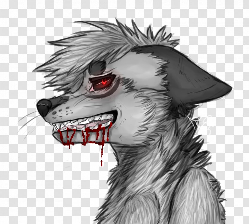 Canidae Werewolf Dog Snout White - Hater Transparent PNG